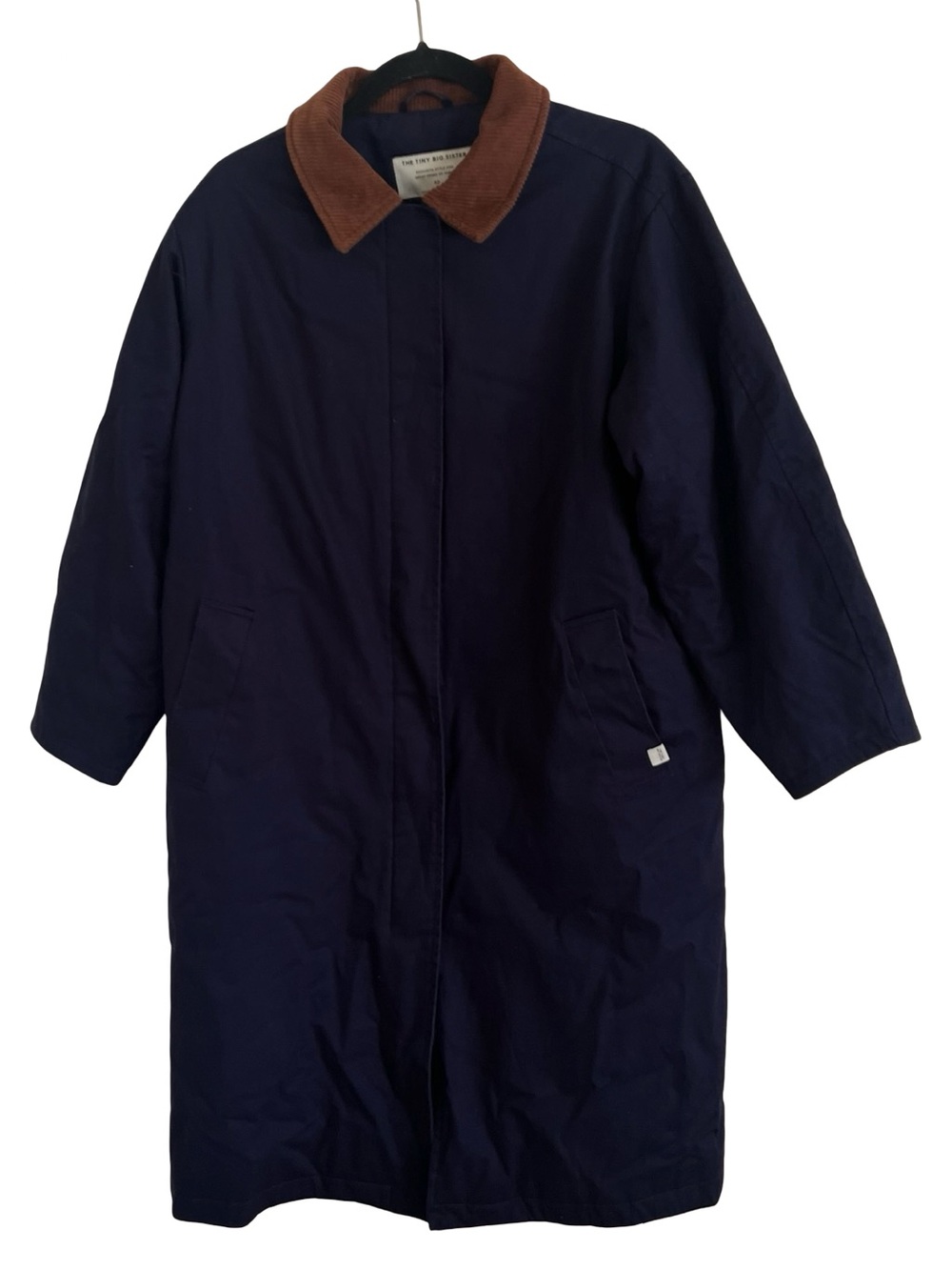 The Tiny Big Sister Blue Oversized Coat EU 40